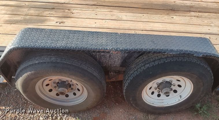 image for item LK9220 2018 Big Tex  tilt deck equipment trailer