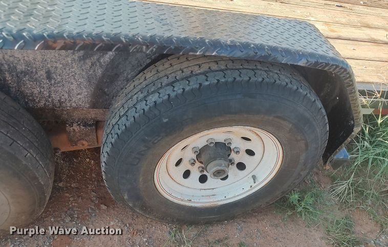 image for item LK9220 2018 Big Tex  tilt deck equipment trailer