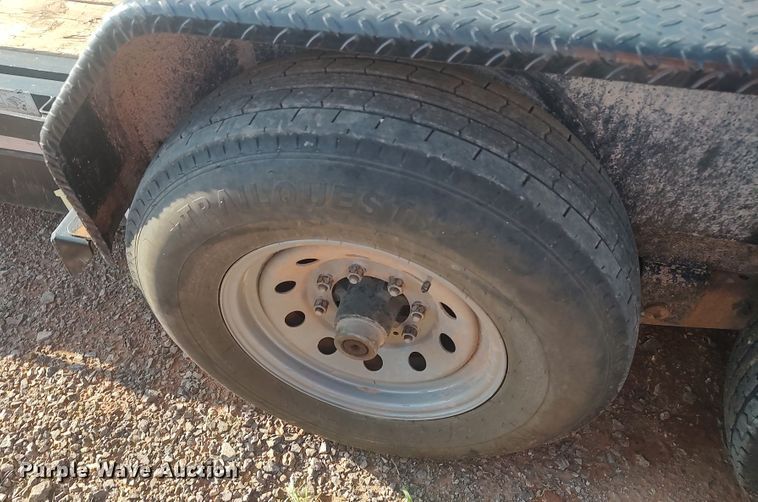 image for item LK9220 2018 Big Tex  tilt deck equipment trailer