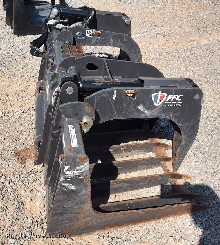 2018 Paladin X skid steer rock grapple bucket in Norman, OK Item