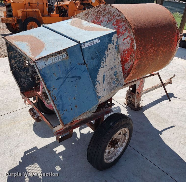 image for item LK9822 Stone  mortar mixer