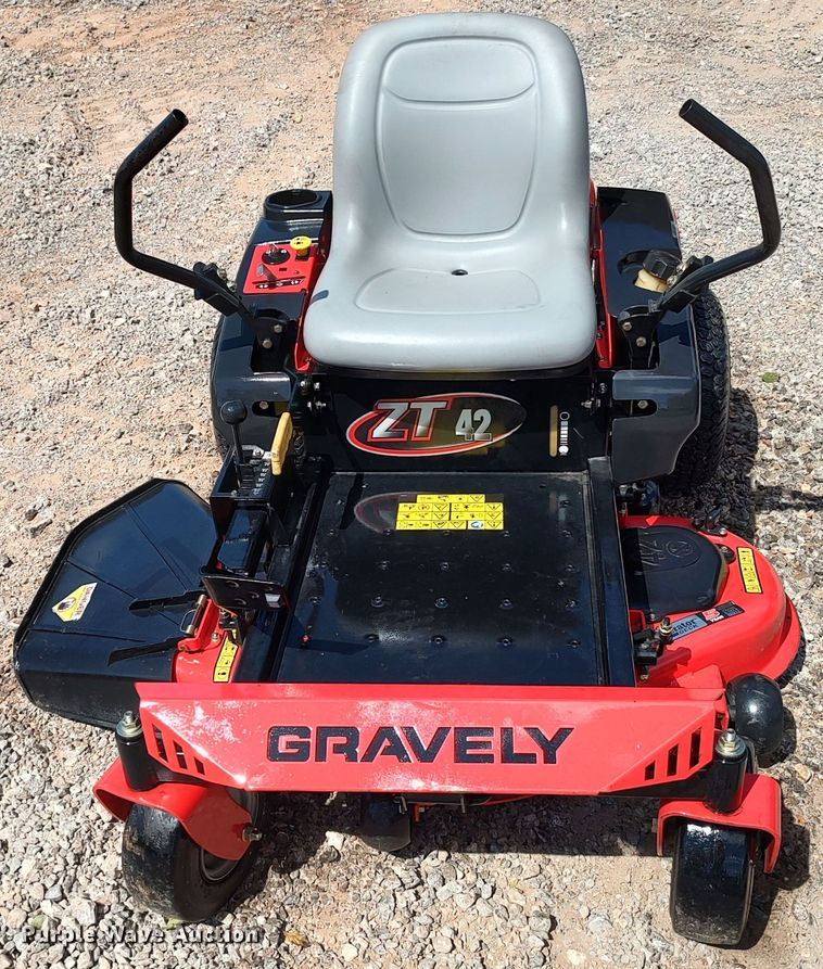 image for item LK9824 Gravely ZT42  ZTR lawn mower