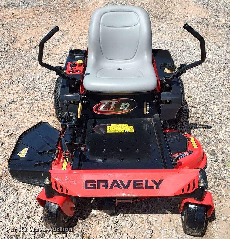 image for item LK9824 Gravely ZT42  ZTR lawn mower