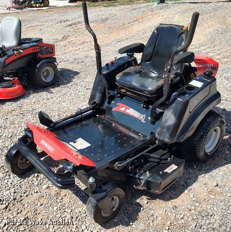image for item LK9825 Gravely ZT1840 XL  ZTR lawn mower