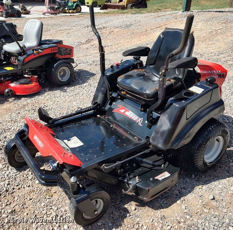 image for item LK9825 Gravely ZT1840 XL  ZTR lawn mower