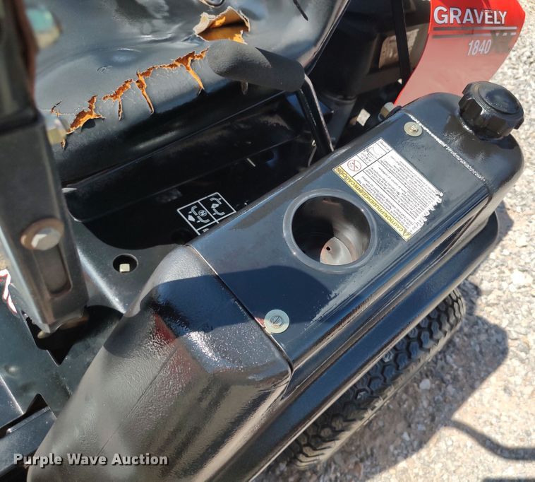 image for item LK9825 Gravely ZT1840 XL  ZTR lawn mower