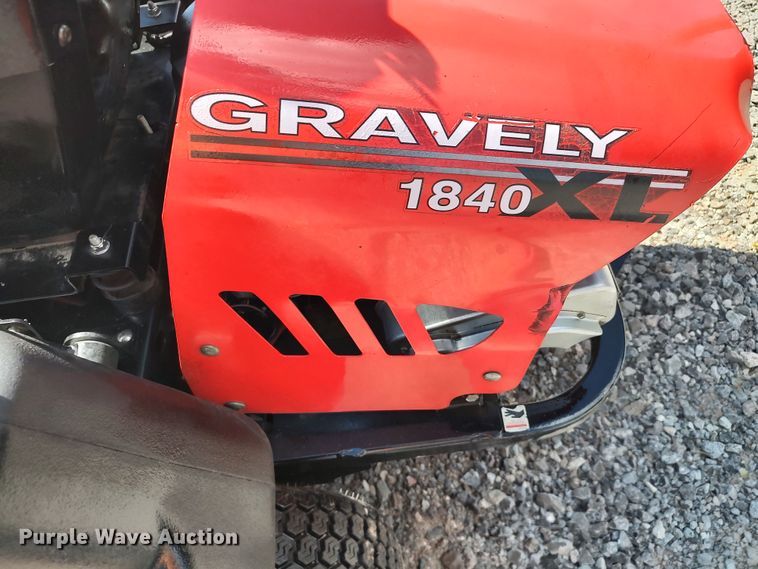 image for item LK9825 Gravely ZT1840 XL  ZTR lawn mower