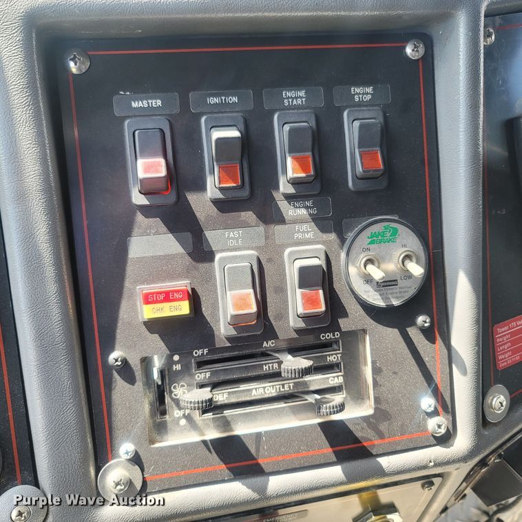 image for item LM9726 1992 Federal Motors Hurricane  aerial platform fire truck