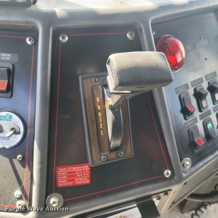 image for item LM9726 1992 Federal Motors Hurricane  aerial platform fire truck