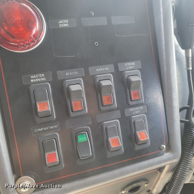 image for item LM9726 1992 Federal Motors Hurricane  aerial platform fire truck