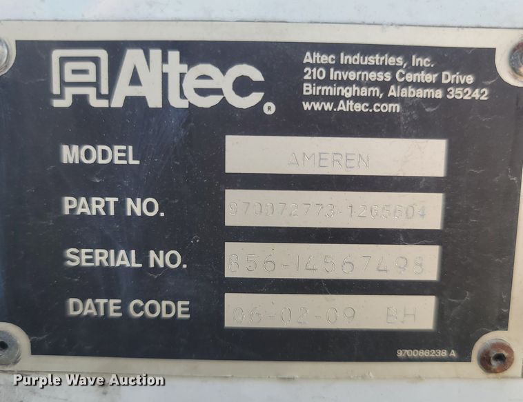 image for item LM9730 2009 Dodge Ram 5500HD  bucket truck