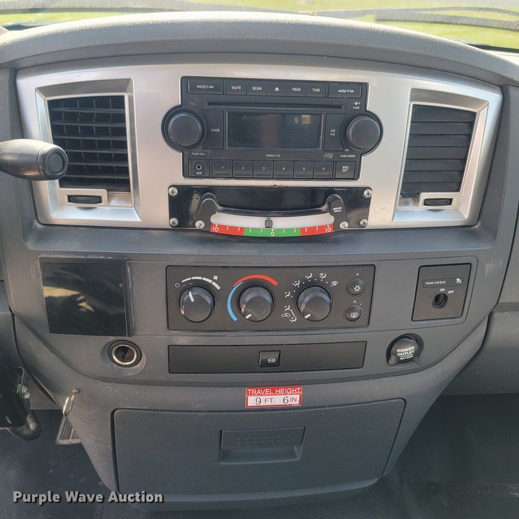 image for item LM9731 2008 Dodge Ram 5500HD  bucket truck