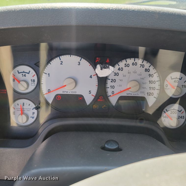 image for item LM9731 2008 Dodge Ram 5500HD  bucket truck