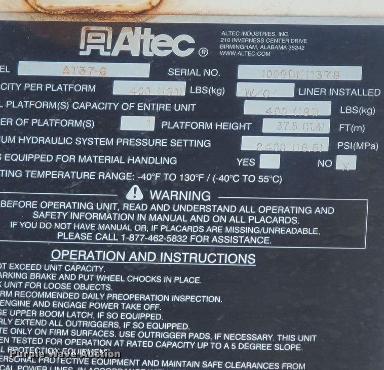 image for item LM9731 2008 Dodge Ram 5500HD  bucket truck