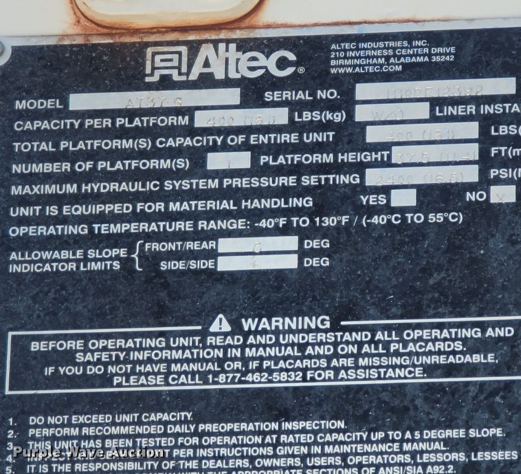 image for item LM9732 2011 Ford F550 Super Duty XL  bucket truck