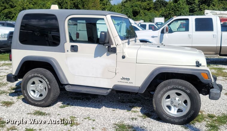 image for item LM9737 2005 Jeep Wrangler  SUV