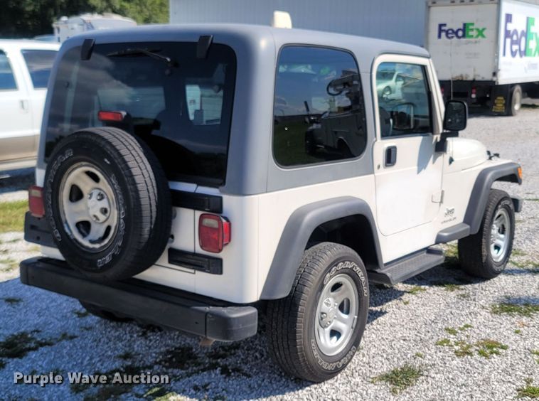 image for item LM9737 2005 Jeep Wrangler  SUV