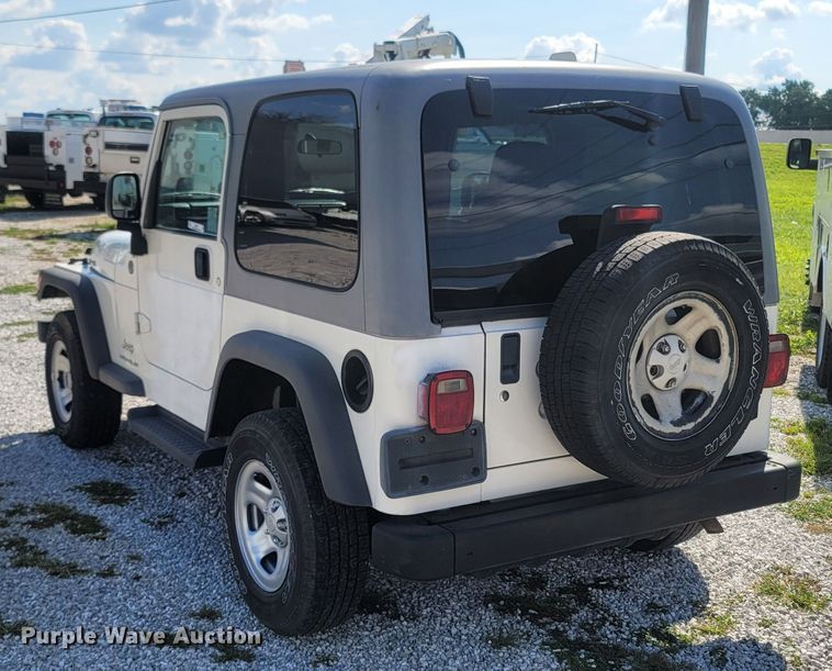 image for item LM9737 2005 Jeep Wrangler  SUV