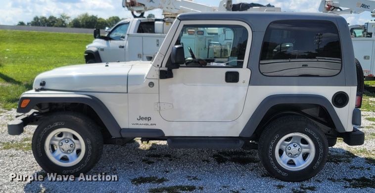 image for item LM9737 2005 Jeep Wrangler  SUV