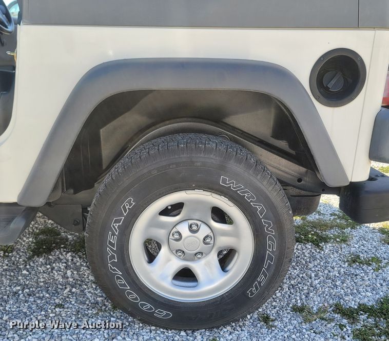 image for item LM9737 2005 Jeep Wrangler  SUV