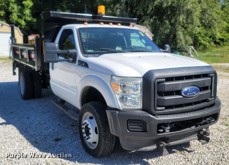 image for item LM9738 2011 Ford F550 Super Duty  dump truck