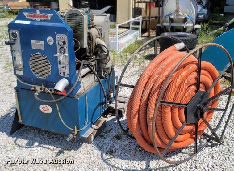 image for item LM9741 Commander White Magic H.O  carpet extractor/cleaner