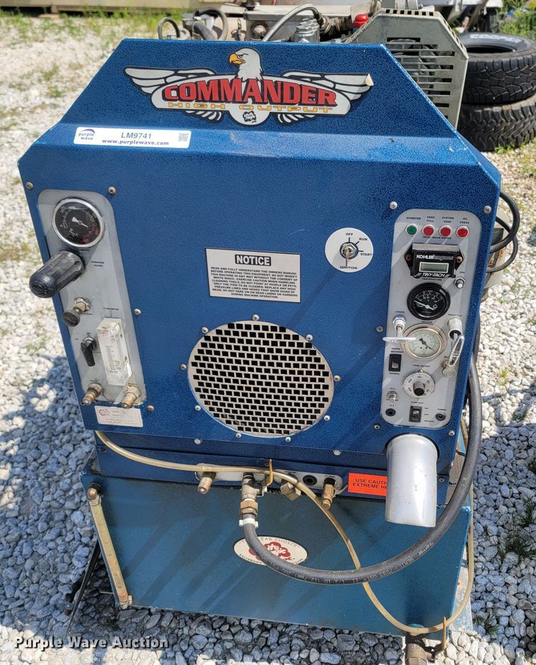 image for item LM9741 Commander White Magic H.O  carpet extractor/cleaner