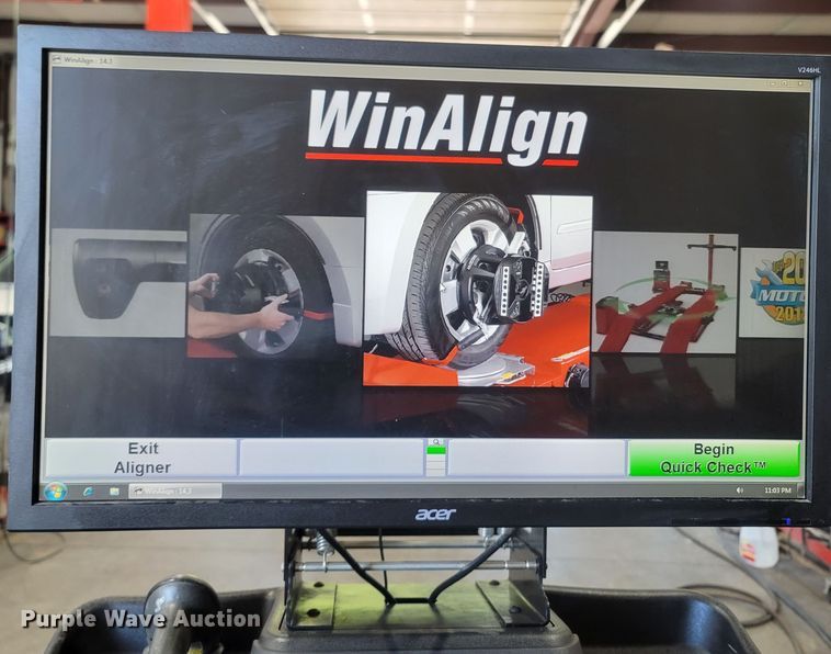 image for item LM9747 Hawkeye Elite  alignment machine