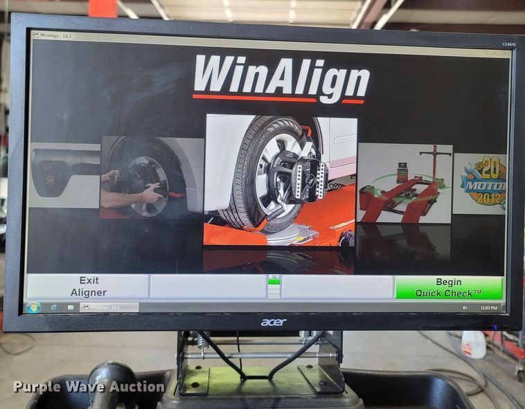 image for item LM9747 Hawkeye Elite  alignment machine