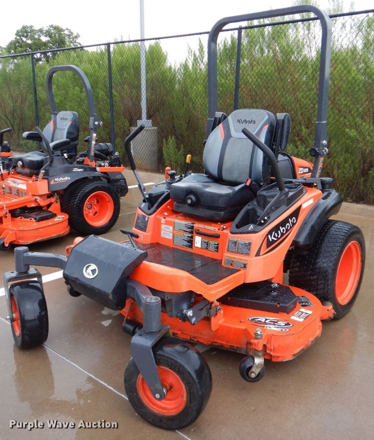 image for item LS9877 Kubota ZD1211  ZTR lawn mower