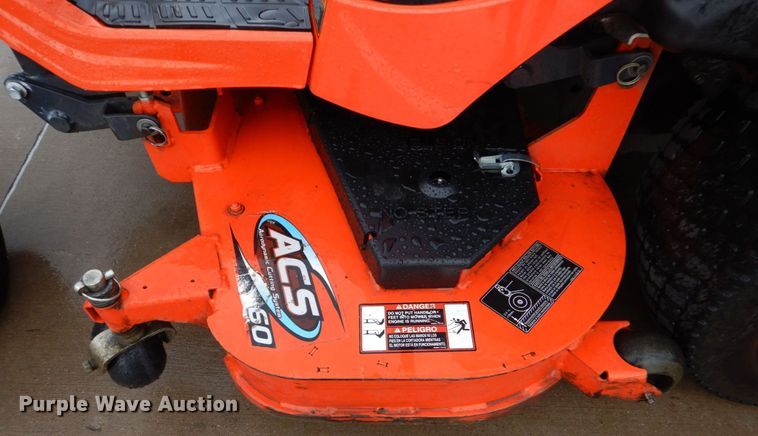 image for item LS9877 Kubota ZD1211  ZTR lawn mower