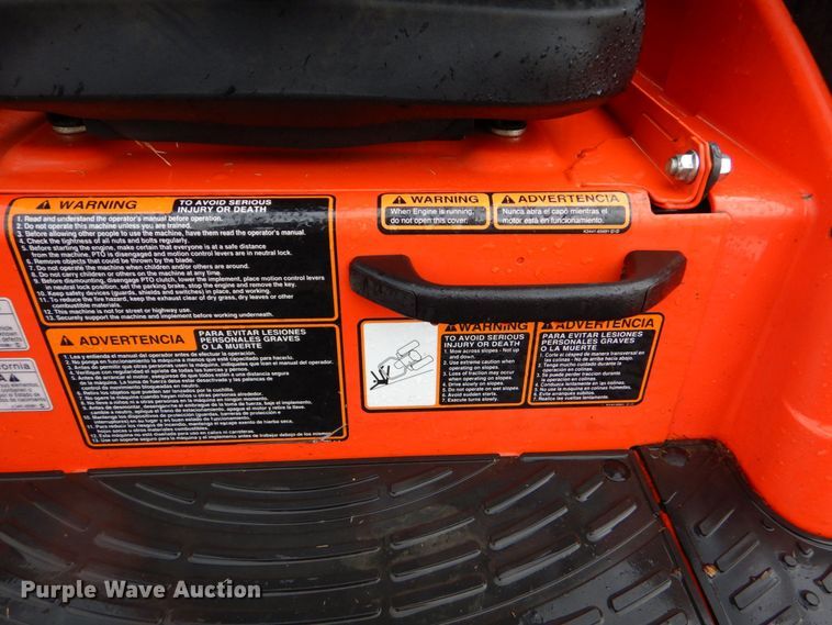 image for item LS9877 Kubota ZD1211  ZTR lawn mower