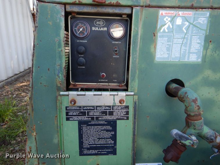 image for item LS9882 Sullair 185DPQ-JDD  air compressor