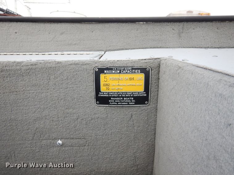 image for item LY9063 2000 Ranger Cherokee 116  boat