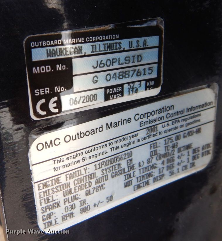 image for item LY9063 2000 Ranger Cherokee 116  boat