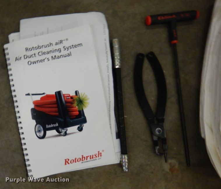 image for item MH9133 2012 Rotobrush AiR+  air duct cleaner