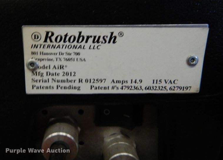 image for item MH9133 2012 Rotobrush AiR+  air duct cleaner