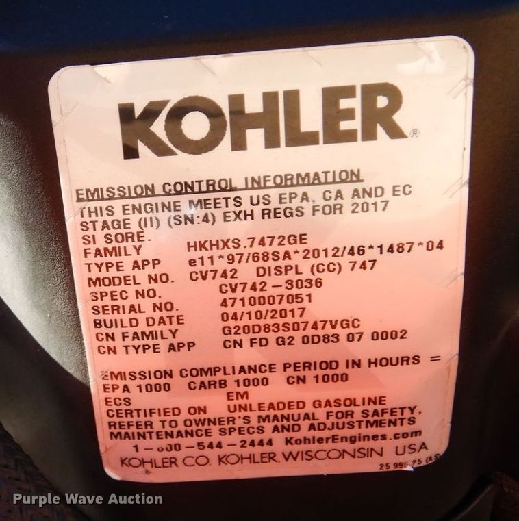 image for item MH9135 Kubota Z725KH  ZTR lawn mower