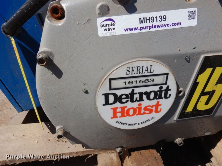 image for item MH9139 Detroit Hoist  gantry crane