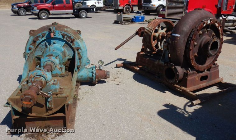 image for item MH9140 (2) centrifugal sand dredging pumps