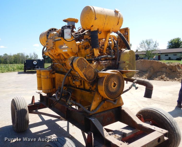 image for item MH9141 1972 Cummins VT12-800-GS  generator