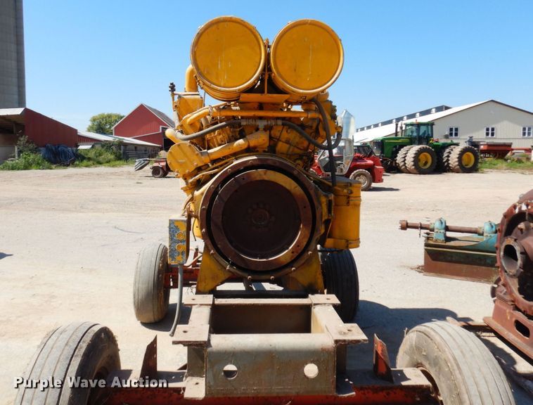 image for item MH9141 1972 Cummins VT12-800-GS  generator