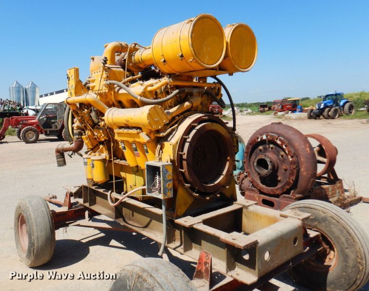 image for item MH9141 1972 Cummins VT12-800-GS  generator