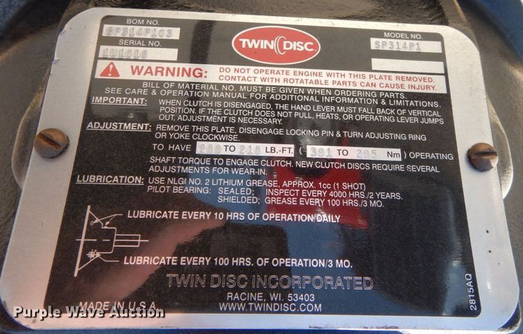 image for item MH9141 1972 Cummins VT12-800-GS  generator