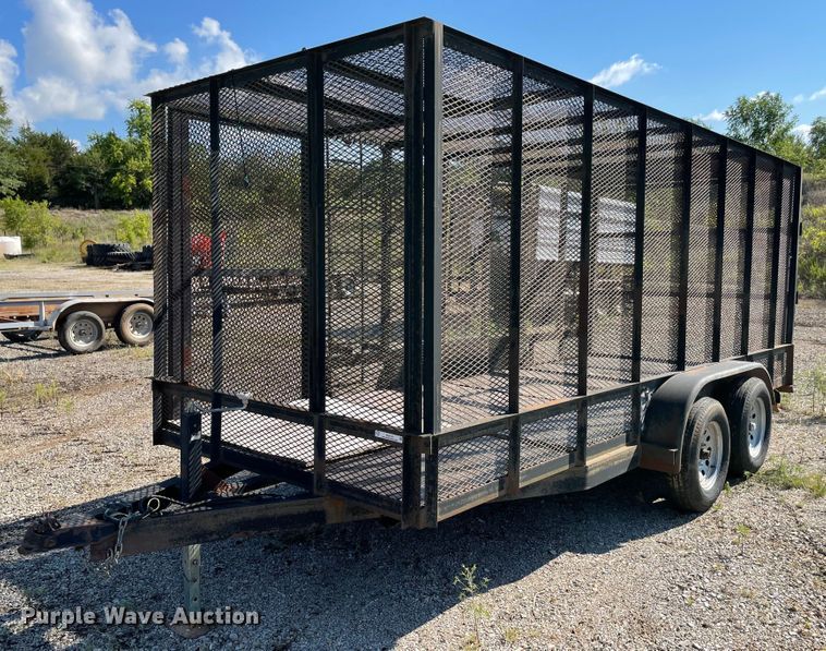 image for item MJ9134 2012 Texoma  Refuse trailer