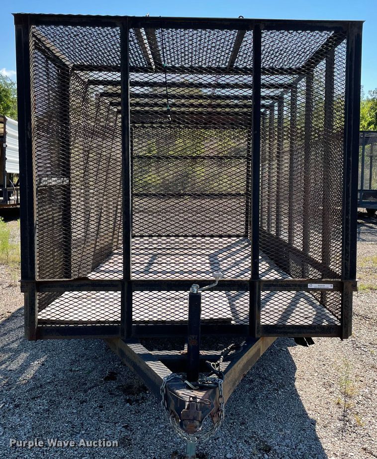 image for item MJ9134 2012 Texoma  Refuse trailer