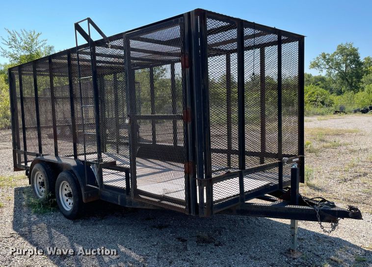image for item MJ9134 2012 Texoma  Refuse trailer