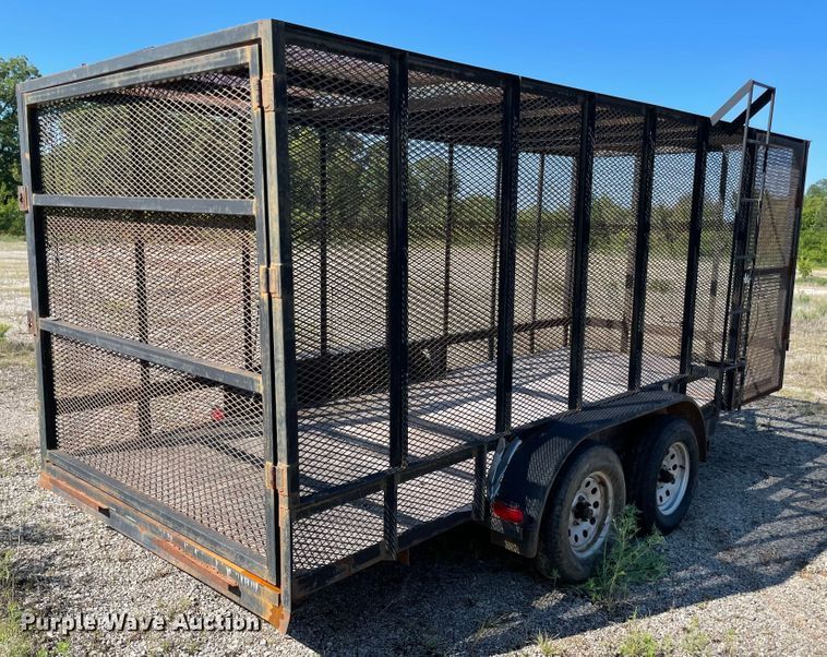 image for item MJ9134 2012 Texoma  Refuse trailer