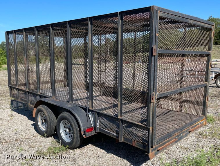 image for item MJ9134 2012 Texoma  Refuse trailer