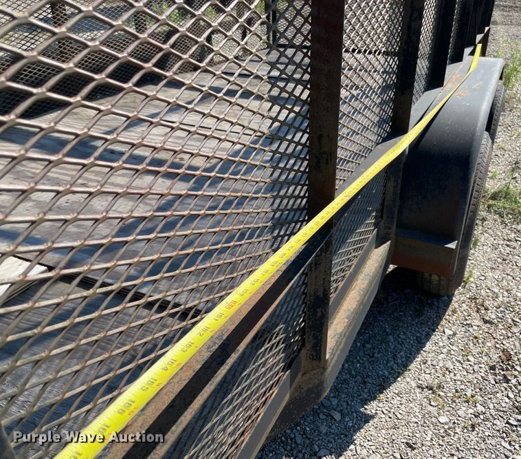 image for item MJ9134 2012 Texoma  Refuse trailer